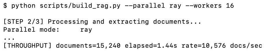 Ray parallelism visualization